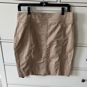 Ann Taylor Tan Pencil Skirt size 10P